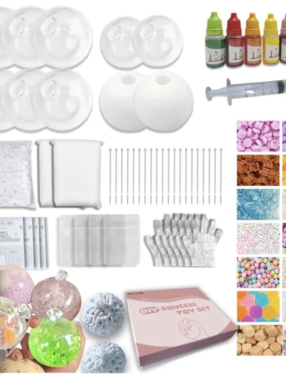 DIY Squeeze Toy Kit - Assorted Colors